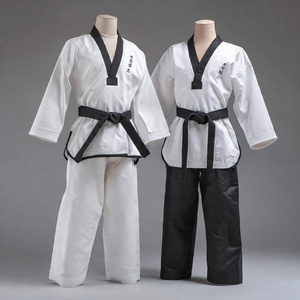 Uniformes de Taekwondo de haute qualité, uniforme de boxeur, 100% coton polyester, ensemble d'uniformes de Taekwondo - Product Image 2