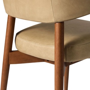 Muebles de jardín de madera de teca duraderos con asiento de espuma de estilo minimalista crea un ambiente relajante al aire libre funcional moderno - Product Image 5