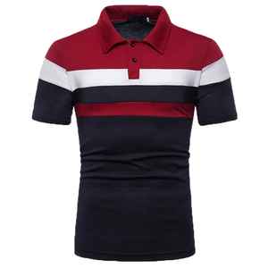 OEM de alta calidad de moda de los hombres para camisetas de polo personalizado al por mayor de manga corta Tops Tallas grandes de golf para ropa de polo - Product Image 2