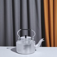 Grande théière en aluminium de style moyen-oriental antique, de qualité alimentaire, écologique, durable, portable, décoration de table, ensembles de thé et de café