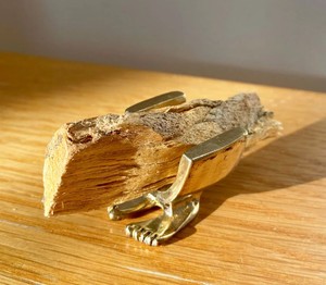 Elegante soporte de Palo Santo de latón macizo con quemador de incienso duradero, Meditación de Altar para el hogar, decorativo espiritual para uso religioso - Product Image 3