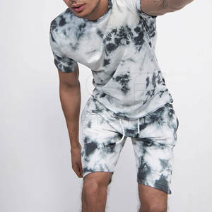 Ensemble t-shirt et short pour hommes Style classique pour l'entraînement au gymnase et la mode estivale Ensemble t-shirt et short pour hommes respirants - Product Image 5