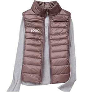 2024 Otoño Invierno chaleco sin mangas hombres Casual deportes de gran tamaño con cremallera de gran tamaño ropa de hombre chaqueta sin mangas al por mayor OEM - Product Image 5