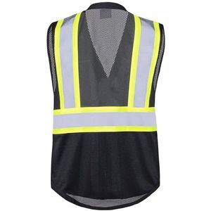 Premium Quality Multi-Color <b>Reflective</b> Safety <b>Vest</b> Durable Direct Manufacturer Custom Logo men's <b>vest</b>, 5-dimensional pocket - Product Image 3
