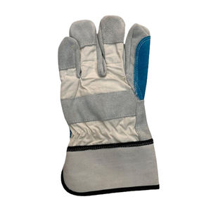 Guantes de cuero XL personalizados al por mayor para trabajos de protección de seguridad soldadura personalizable necesidades de protección de manos y brazos del fabricante - Product Image 3