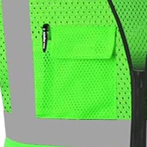 Chaqueta de trabajo con múltiples bolsillos para construcción Chaleco DE SEGURIDAD reflectante alto - Product Image 3