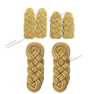 Cordón de hombro ceremonial Tablero de hombro dorado ALAMBRE DE ORO - Product Image 6