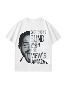 Camisetas de Manga Corta Tejidas para Hombre, Mezcla de Algodón/Poliéster Transpirable, Sublimación OEM, Ajuste Personalizado, Cómodas para Uso Diario - Product Image 5