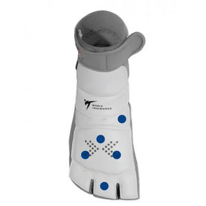 Bottes de couleur unie Chaussures de boxe Taekwondo Protège-pieds Karaté Sparring Foot Gear Chaussures de karaté - Product Image 5