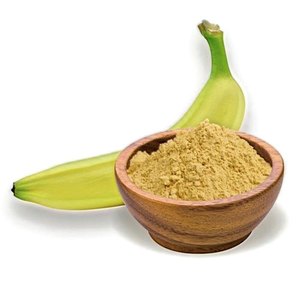 Poudre de banane de haute qualité amidon résistant à la farine fibres alimentaires vente en gros poudre de banane poudre de banane séchée par pulvérisation d'Inde - Product Image 2