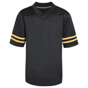 Camiseta de fútbol americano en blanco personalizada de moda de alta calidad, uniforme de equipo de varios tamaños ligero y transpirable de calidad OEM - Product Image 1