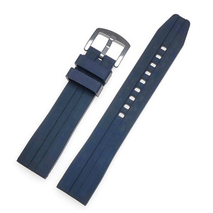 Large XL <strong>14</strong>+9cm 20mm 22mm Silicone Watch Strap for <strong>Fat</strong> People with Thick Wrist Extended Length Watch Bands - Product Image 1