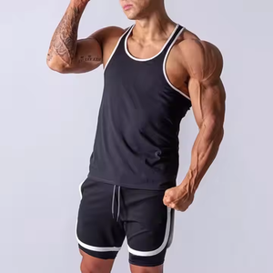 Camiseta sin mangas personalizada de calidad superior para hombre, ropa de gimnasio, camiseta sin mangas Body Builder para hombre - Product Image 3