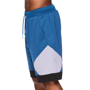Wholesale High Quality Men's Gym Sports Shorts 100% Cotton Double <b>Layer</b> Custom Casual Basketball Shorts Sublimation Mesh Solid - Product Image 4