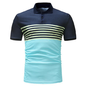 Top qualité 100% coton hommes T-Shirt avec impression Logo personnalisé Multi couleurs bloc impression t-shirts sweats hommes vêtements de sport - Product Image 1