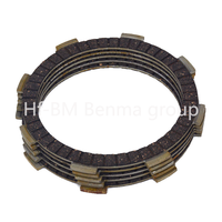 Plaques d'embrayage haute performance HF-BM pour moto, disques de friction résistants à la chaleur OEM pour moto tout-terrain 250cc 125cc et VTT