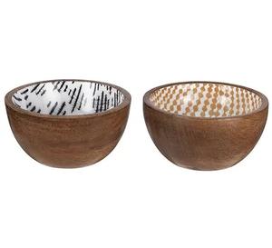 Cuenco de diseño para servir, cuenco de madera, frutero, artículos para el hogar, artículos de Hotel, restaurante, bodas, eventos, platos, vajilla - Product Image 2