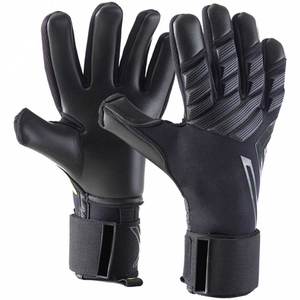 Nuevos guantes de portero de látex Palm Goal Keeper Guantes 4mm Giga Latex Goalkeeper Match Finger Save Guantes - Product Image 5