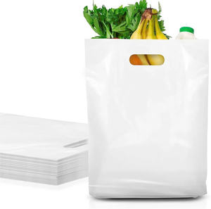 Bolsas de compras ecológicas, bolsas de lona troqueladas biodegradables, bolsas de compras impresas personalizadas - Product Image 2