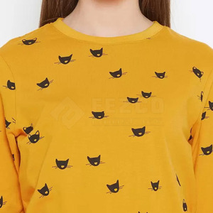 Precio al por mayor por encargo de las mujeres sudadera último estilo de ropa casual sudadera transpirable para las mujeres - Product Image 3