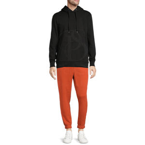 Pantalones de chándal elásticos para hombre, pantalones deportivos de algodón ligeros, bolsillo lateral, Parte delantera plana, liso, teñido, recto, informal - Product Image 2