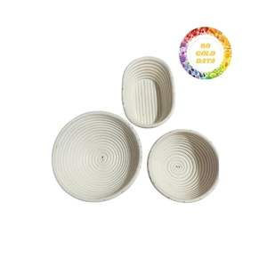 Cuenco de ratán ecológico, cesta decorativa hecha a mano de Material Natural de Vietnam para utensilios de cocina de almacenamiento de exportación - Product Image 6