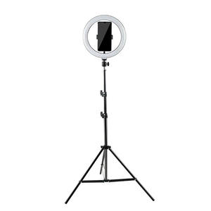 Anneau lumineux Myrva de 10 pouces avec support pour téléphone, température de couleur réglable, alimentation USB, trépied pour éclairage photo et vidéo - Product Image 4