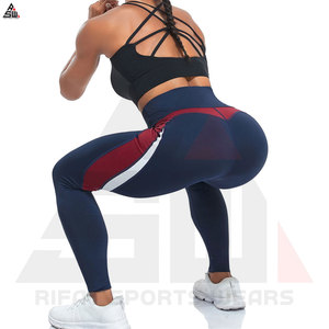 เลกกิ้งผู้หญิงเอวกลางระบายอากาศยาวถึงเข่าพิมพ์ลายซับลิเมชันฤดูหนาวผ้าตาข่ายใยไผ่ - Product Image 6