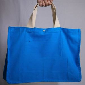 Promotion de tissu de créateur imprimé avec logo personnalisé Offre Spéciale Vente en gros d'approvisionnement en corde réutilisable écologique Sac fourre-tout en coton Shopping en vrac - Product Image 6