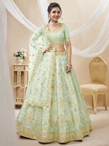 New Arrival Designer Wedding Party Wear Indian Lehenga Choli in Sequence Embroidery Work for Women High Quality - Product Image 4