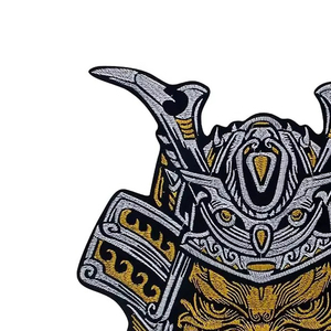 Patchs brodés en tissu sergé personnalisé en gros, logo 3D en chenille, à repasser, à coudre sur les vêtements - Product Image 2