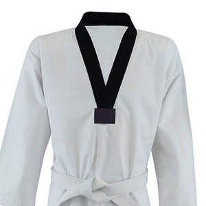 Uniforme de Taekwondo ligero de primera calidad, traje de artes marciales tradicionales suaves para lucha y práctica de atletas - Product Image 5
