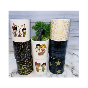 Beautiful ceramic planter with handcrafted details designed for <b>indoor</b> greenery patio <b>plant</b> styling or <b>small</b> garden additions - Product Image 6