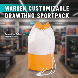 Zainetti Sportivi Personalizzabili Warren con Coulisse, Gadget Promozionali Personalizzati - Product Image 3