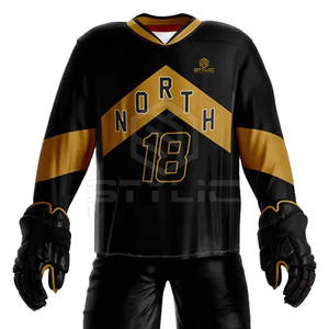 Nouveau Style Respirant Facile À Porter Uniforme De Hockey Sur Glace Vêtements De Sport Uniforme De Hockey Sur Glace À Vendre - Product Image 5