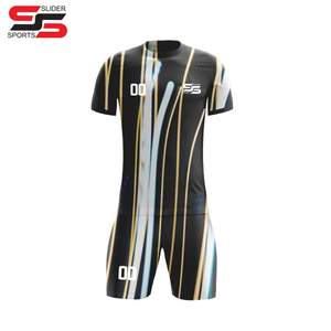 Ropa de fútbol retro personalizada para hombre, kit de Jersey para niños, conjunto de uniforme de fútbol, uniforme de club de fútbol - Product Image 3