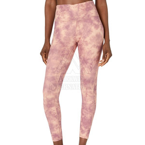 Leggings de yoga sur mesure de nouveau style leggings de yoga à taille élastique de couleur unie fabriqués au Pakistan leggings de yoga - Product Image 1