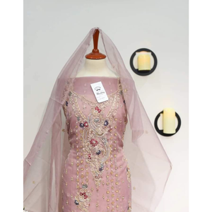 Robes de soirée de créateur Offre Spéciale robes de mariée indienne pakistanaise totalement travail manuel Boutique Style nouvel article toutes les tailles disponibles - Product Image 3