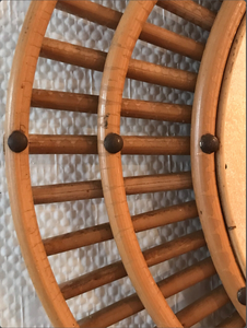 กระจกหวายโบราณทนทานแบบใหม่ในสไตล์วินเทจ | กระจกตกแต่งที่ทันสมัยรุ่นพื้นฐาน - Product Image 6