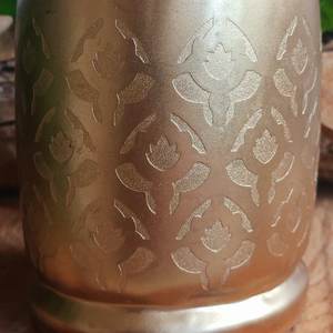 Cloches rustiques en forme de vache gravées, faites à la main, en corde de jute, cloches suspendues, finition dorée, pour décoration intérieure et extérieure - Product Image 4