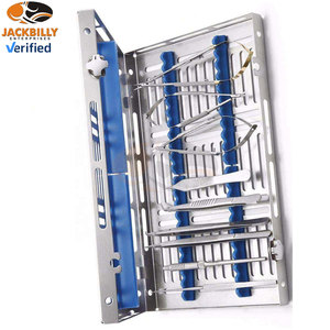 Instruments chirurgicaux manuels en acier inoxydable, ensemble de microchirurgie, porte-aiguilles Castroviejo, ciseaux, certifié CE, MOL - Product Image 4