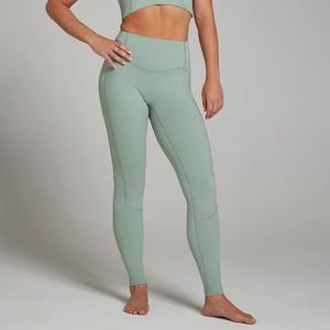 Pantalon de yoga de fitness sans couture unique pour femme avec logo personnalisé Leggings de gymnastique active Pantalon de yoga solide à vendre - Product Image 1