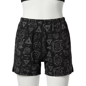 Shorts Deportivos Ecológicos con Estampado Digital, Tela Elástica de Spandex, Suaves, Transpirables, de Secado Rápido, Cómodos para Gimnasio, Running y Yoga - Product Image 3