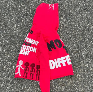 OEM Sweat à capuche court en éponge française de haute qualité en coton avec strass avec ourlet brut cousu de logo personnalisé et impression 3D pour l'hiver - Product Image 2