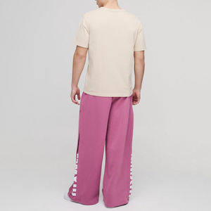 Pantalon baggy imprimé surdimensionné pour hommes avec taille élastique coupe décontractée à porter au quotidien pantalon droit baggy pour hommes personnalisé - Product Image 2