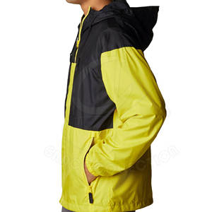 Meilleur prix de vente Vêtements de mode Hommes Vestes coupe-vent 100% Polyester Vestes coupe-vent avec tissu personnalisable - Product Image 2