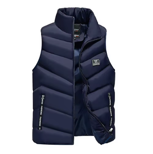 Blouson Bomber Chauffant Réversible Imperméable à Capuche pour Homme, Modèle Hiver Urbain, Couleur Unie, Personnalisable avec Logo, Chaud et Tendance - Product Image 1