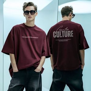 Wholesale Custom 100% Cotton Graphic Oversized T-<b>Shirt</b> <b>White</b> with Solid Pattern Logo Heavy Streetwear Knitted Fabric - Product Image 1