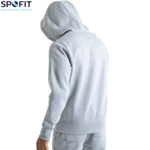 Conjunto de Chándal de Felpa de Algodón 100% Estampado Personalizado de Alta Calidad para Hombre, Diseño 2 en 1, Transpirable y Ecológico - Product Image 2