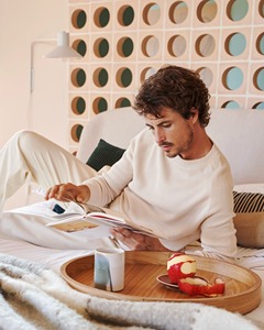 Table de chevet moderne en contreplaqué de frêne petit mobilier minimaliste de salon table de chevet table de lit - Product Image 6